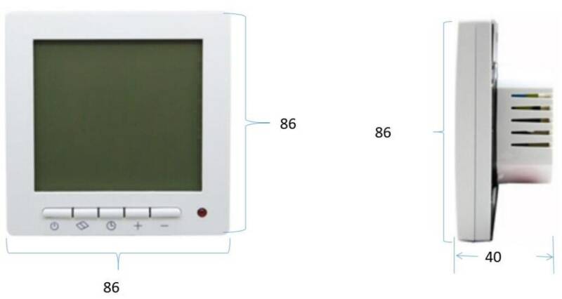 Терморегулятор программируемый bht310