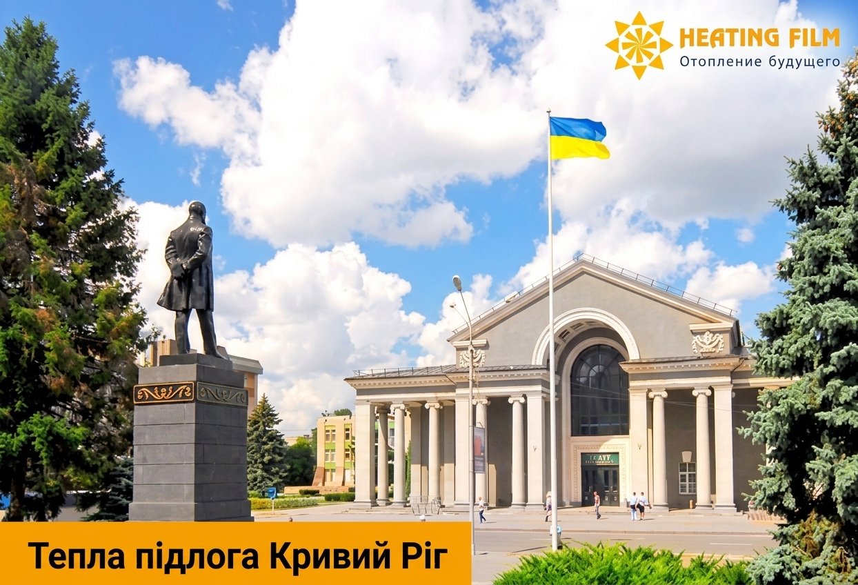 Електрична тепла підлога Кривий Ріг — компанія HeatingFilm