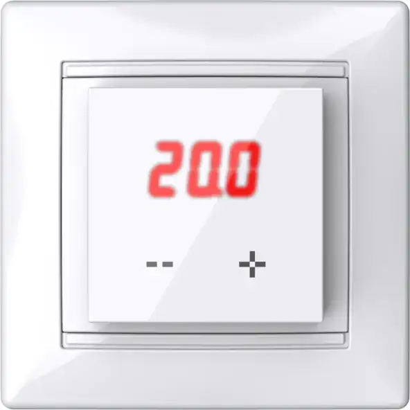 Електричний терморегулятор FX100 (terneo S, ET 43) Schneider 3 Терморегулятор FX100 у рамці Legrand Valena