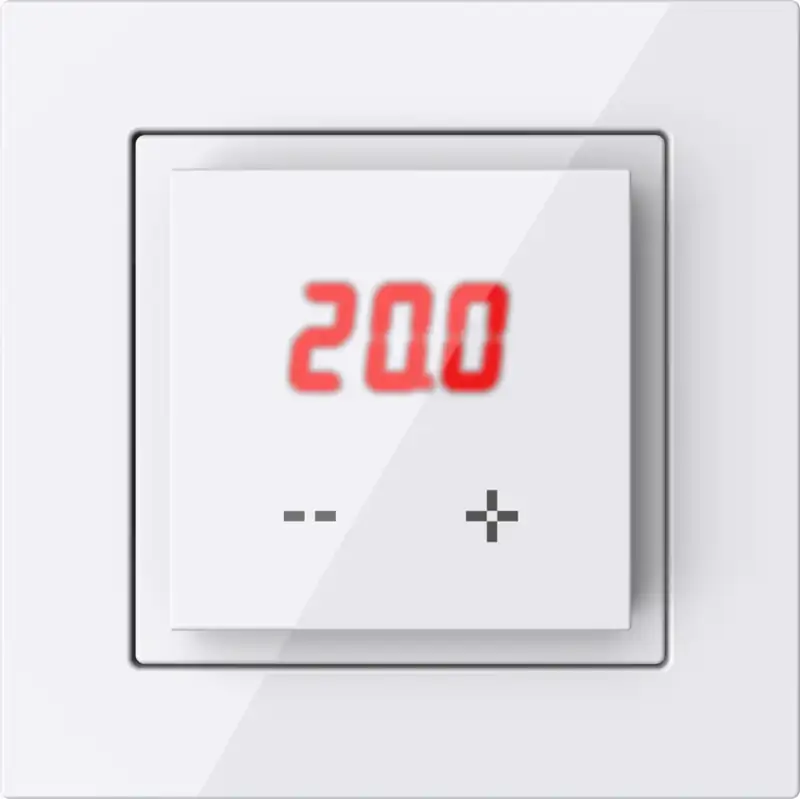 Електричний терморегулятор FX100 (terneo S, ET 43) Schneider 1 Терморегулятор FX100 у рамці Schneider Exxact