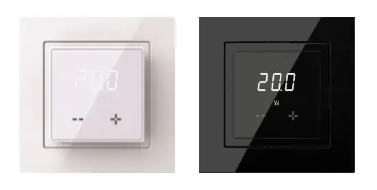 Терморегулятор FX200 WiFi у білому та чорному кольорі